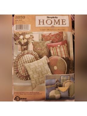 Simplicity Home Pattern 8859 uncut